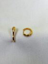 Mini Spark Studded Hoop Earrings