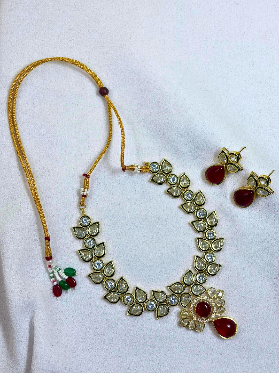 Pakeezah Kundan Necklace Set