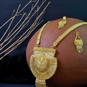 Devyani One Gram Long Necklace Set