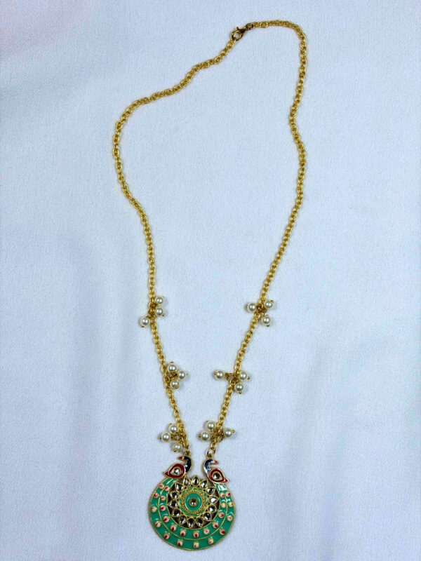 Mayuri Pendant Chain Necklace