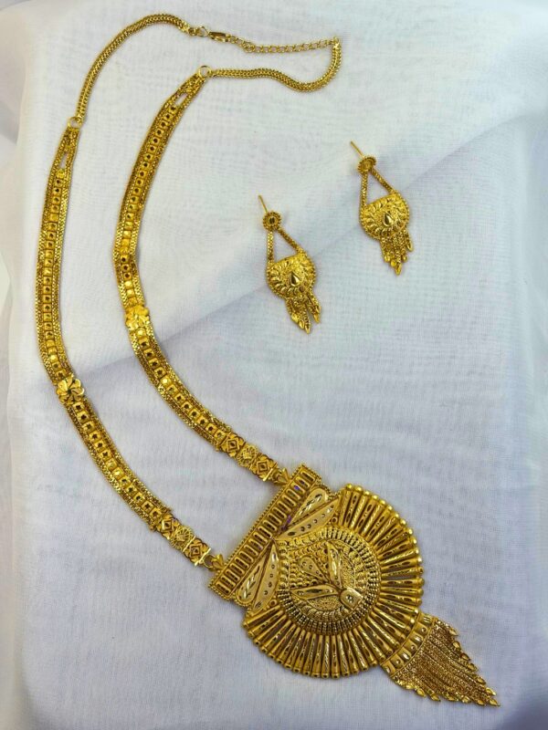 Devyani One Gram Long Necklace Set