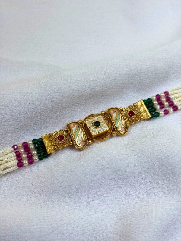 Valeriana Royale Pearl & Crystal Heritage Bracelet