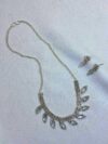 Mallika Crystal Drop Necklace Set