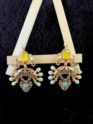 Sanvi Gold-Finish Earrings