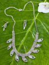 Mallika Crystal Drop Necklace Set
