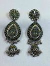 VanMayura Oxidised Jhumka Earrings