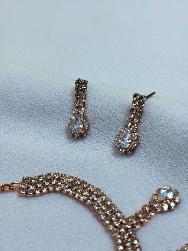 Silsila Crystal Drop Necklace Set