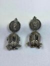 Shehnai Oxidised Jhumka Earrings