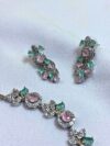 Saawariya Pastel Floral Necklace Set
