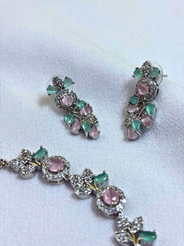 Saawariya Pastel Floral Necklace Set