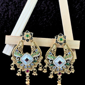 Vaanya Gold-Finish Earrings