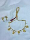 Chahak Floral Pearl Choker Set