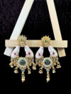 Vedika Gold-Finish Earrings