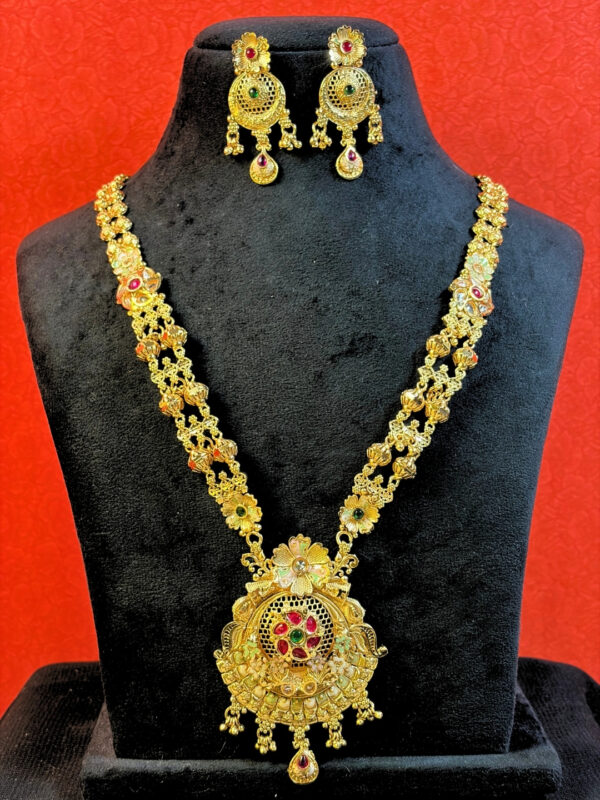 Kalyani Antique Long Necklace Set