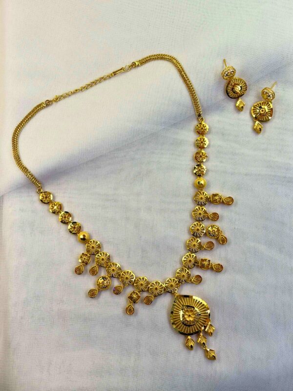 Nupur One Gram Short Necklace Set