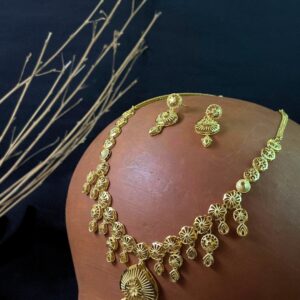 Nupur One Gram Short Necklace Set