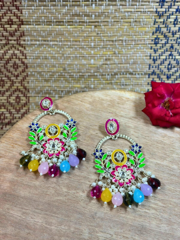 Pari Colour Drop Earrings
