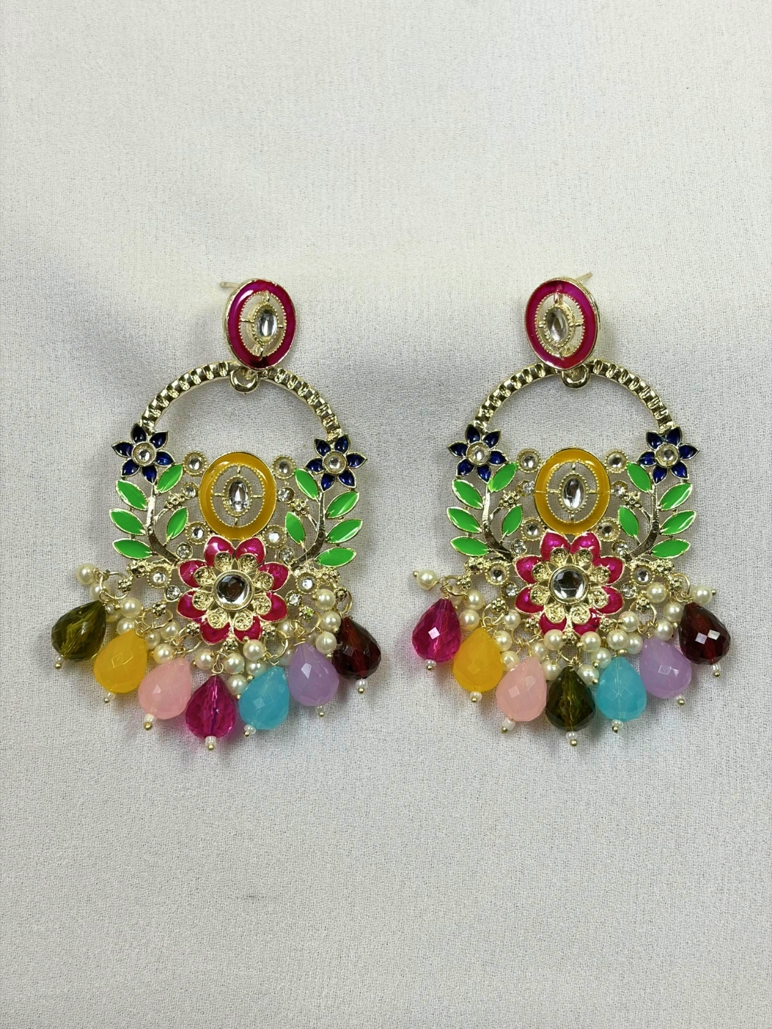 Pari Colour Drop Earrings