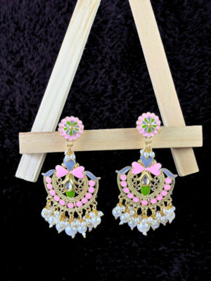 Aavya Gold-Finish Earrings