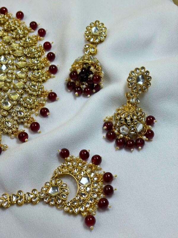 Devsena Bridal Kundan Necklace Set