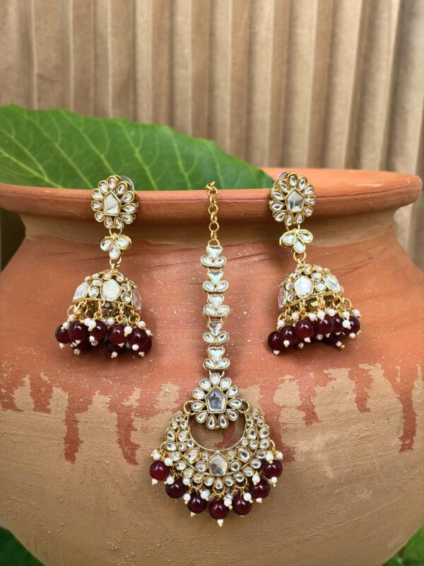 Devsena Bridal Kundan Necklace Set