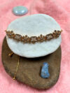 Avyra Micro Gold Crystal Chain Bracelet