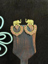 Elephanta Gold-Finish Earrings