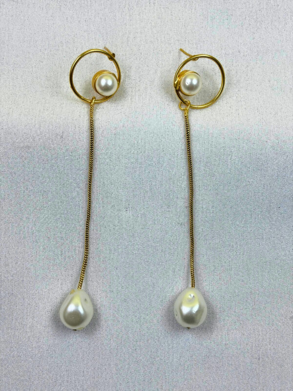Kiyana Gold-Finish Earrings