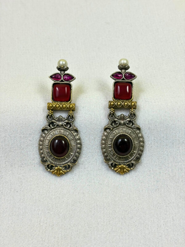 Roman Dial Earrings
