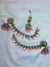 Varanasi Kundan Pearl Jhumka Set