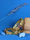 Meher Antique Stone Charm Kada