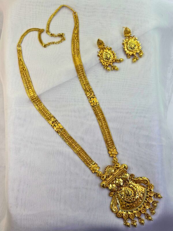 Uttra One Gram Long Necklace Set