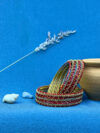 Laalima Traditional Red Stone Bangles