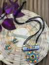 Rangoli Bloom Terracotta Necklace Set | Handmade Clay Jewellery | Matee