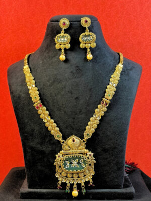Anupama Antique Long Necklace Set