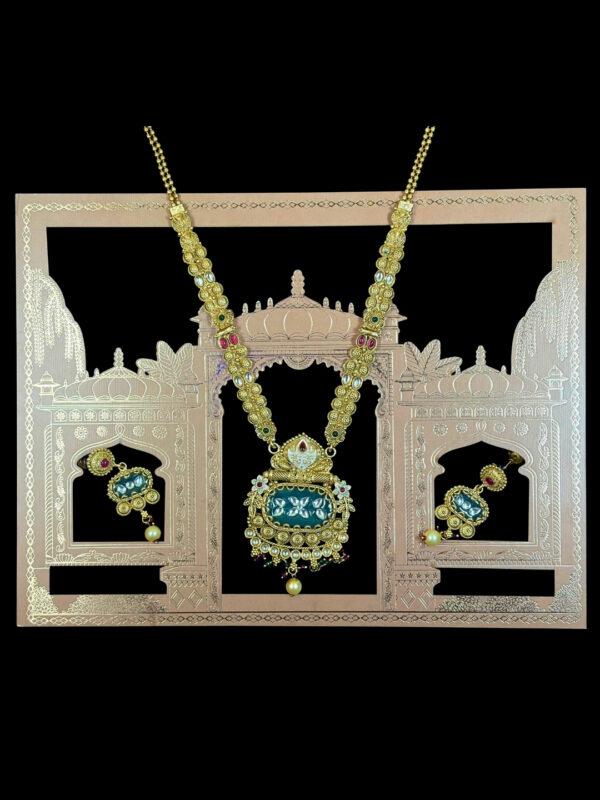 Anupama Antique Long Necklace Set