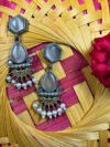 Moonstone Pearl Drop Earrings