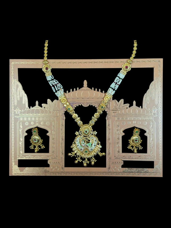 Kinjal Traditional Long Necklace Set