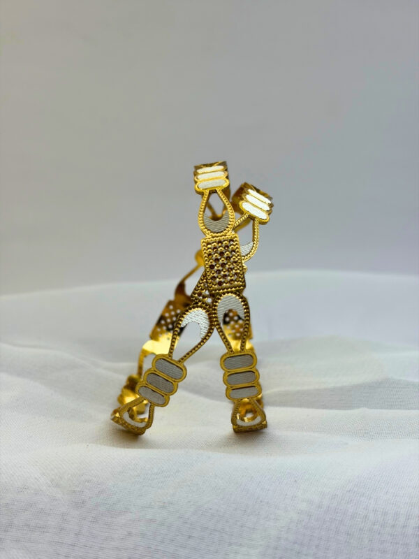 Suhani Micro Gold Elegant Pattern Kada
