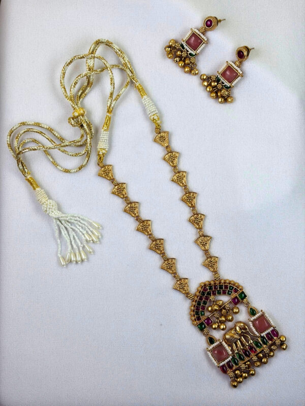 Seerat Antique Long Necklace Set