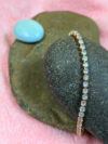 Serafina Rose Gold Crystal Wave Bracelet