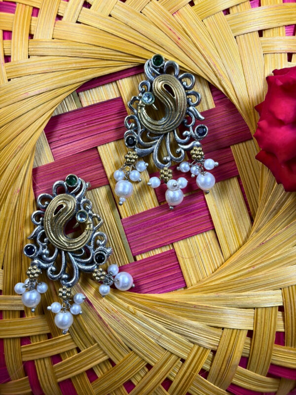 Mayur Pearl Drop Earrings