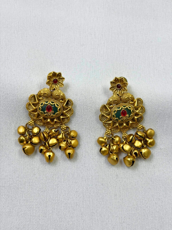 Imara Gold-Finish Earrings