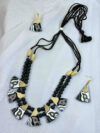 Mridvika Tribal Terracotta Necklace Set | Handmade Statement Clay Jewellery | Matee