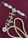 Anukriti Pearl Hath Phool Bracelet