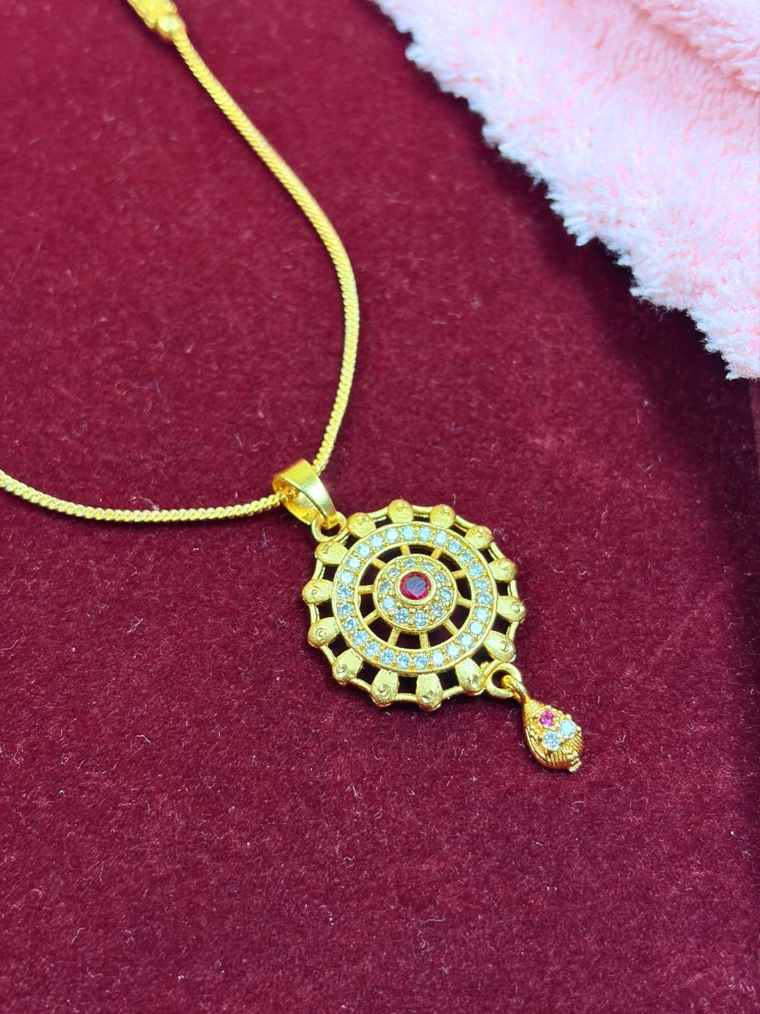 Priti Pendant Chain Necklace