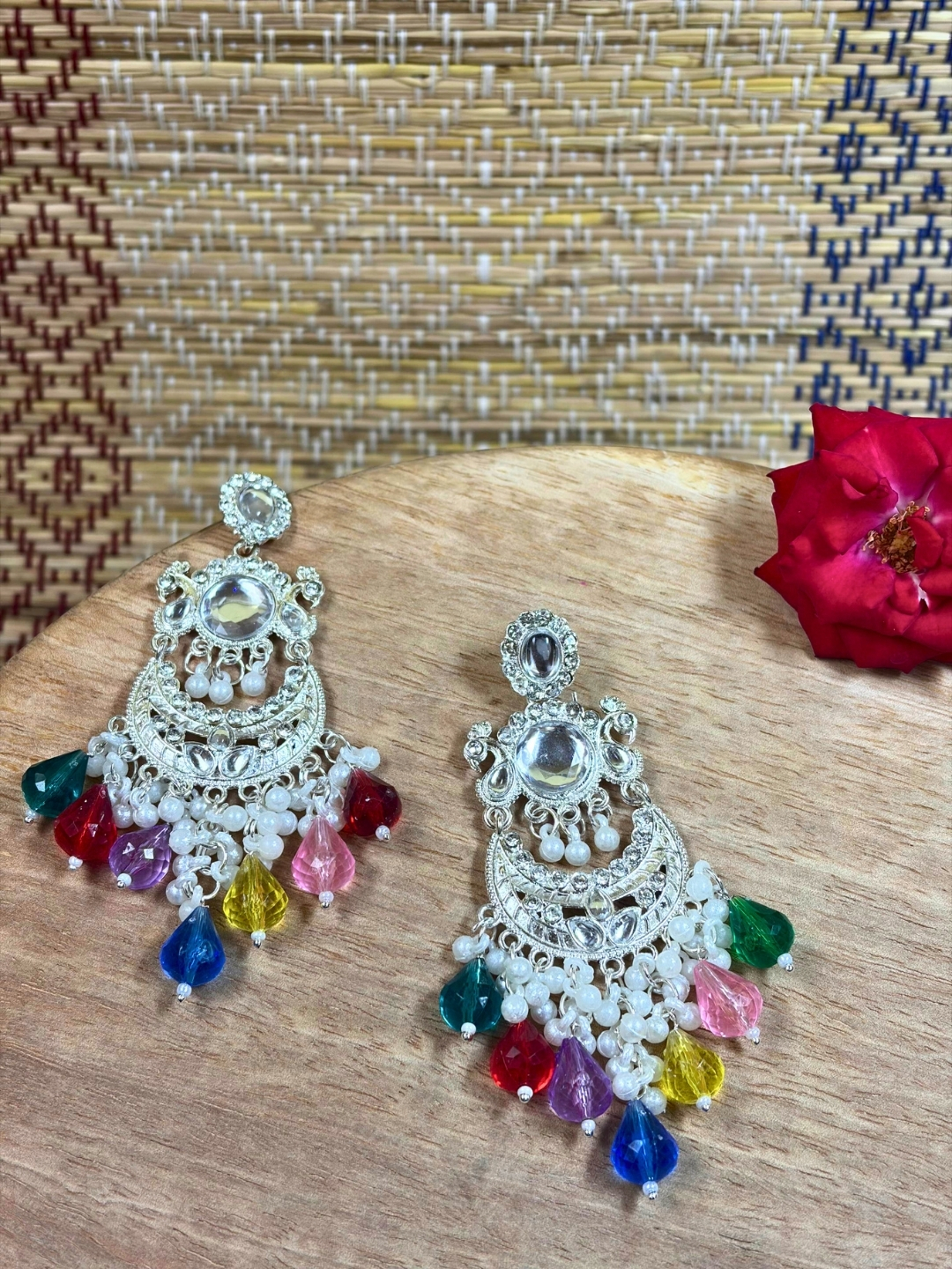 Aarohi Colour Drop Earrings