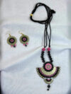 Chandrika Shringar Terracotta Necklace Set | Handmade Clay Jewellery | Matee