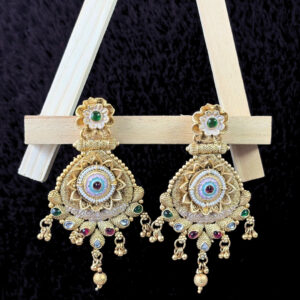 Riya Gold-Finish Earrings