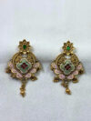 Sriya Gold-Finish Earrings